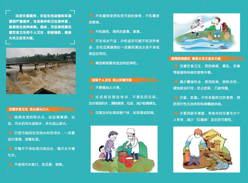 预防洪涝灾害b